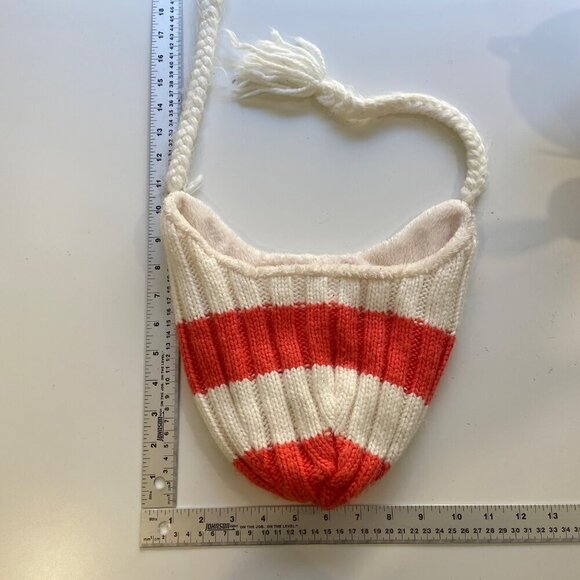 Columbia Knit Beanies Set 2 Stripes Designs unisex blue yellow orange ecru white - Picture 10 of 16